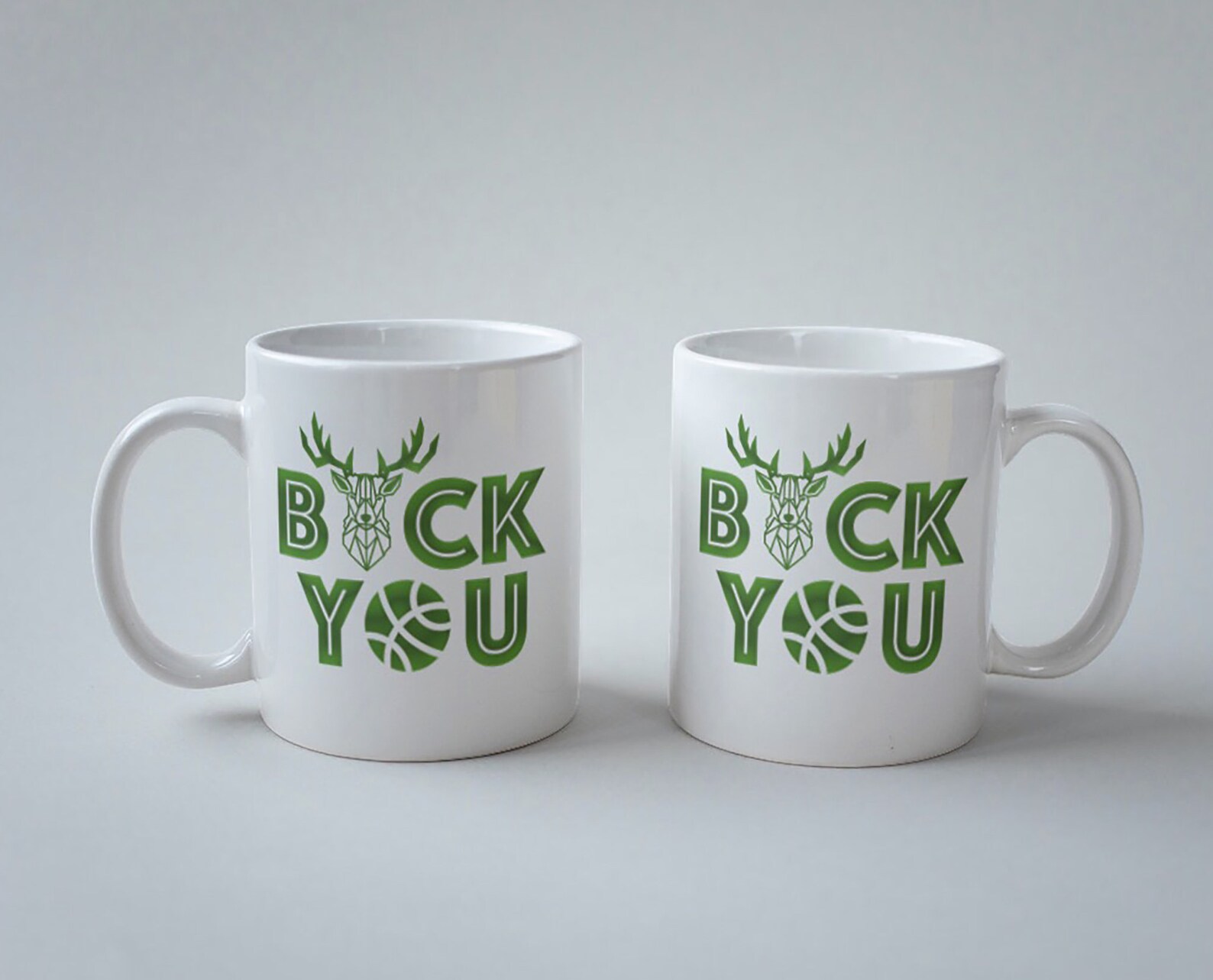 Buck You Mug Bucks Fans Gifts NBA Basketball Fan Gifts Etsy