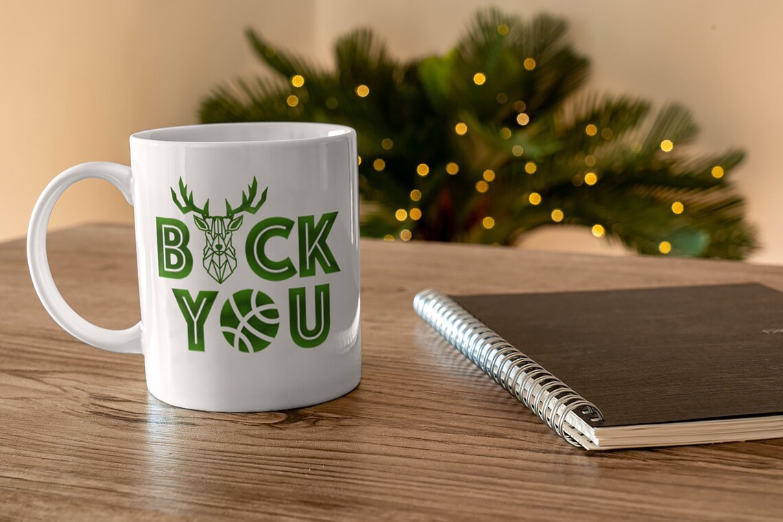 Buck You Mug Bucks Fans Gifts NBA Basketball Fan Gifts Etsy