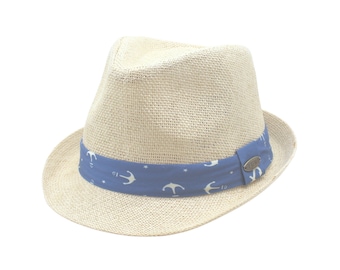 Boy's Toyo Straw Fedora Hats | Beach Hats