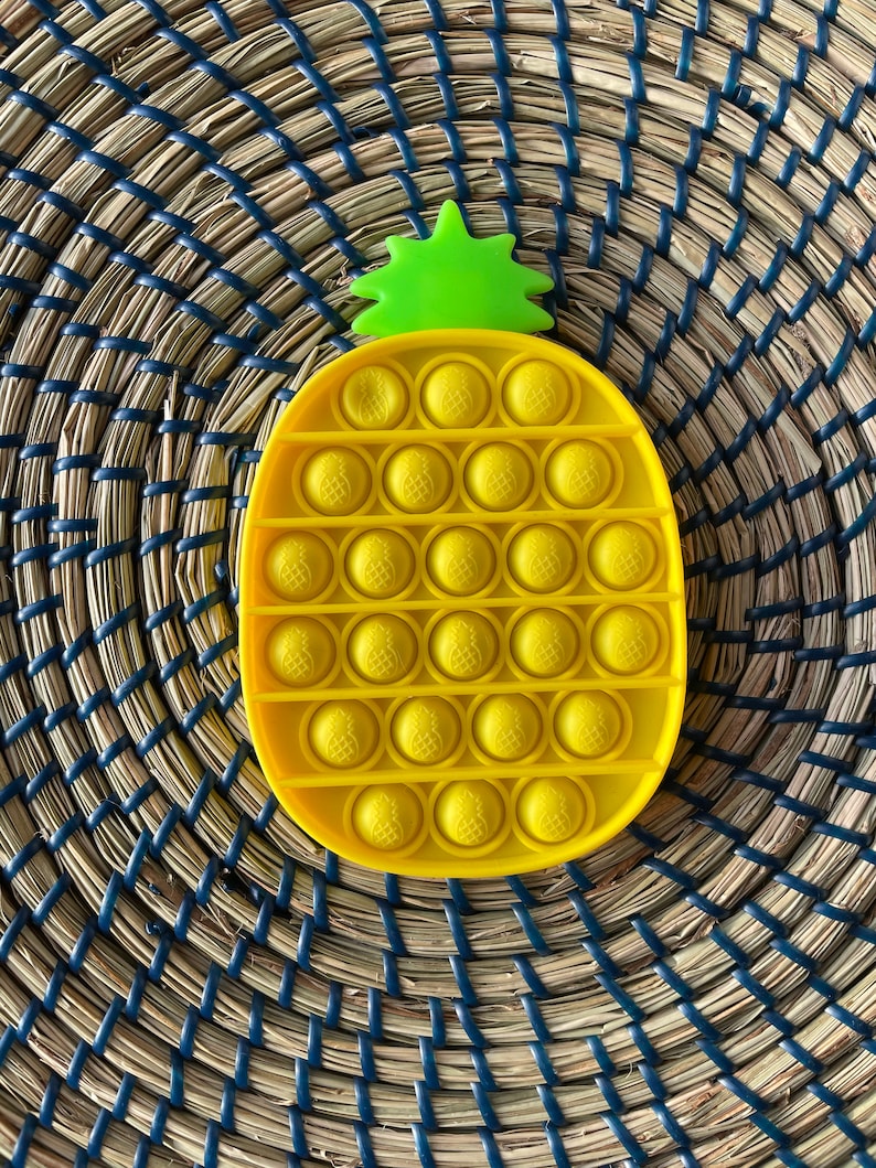 Pineapple Pop it Etsy