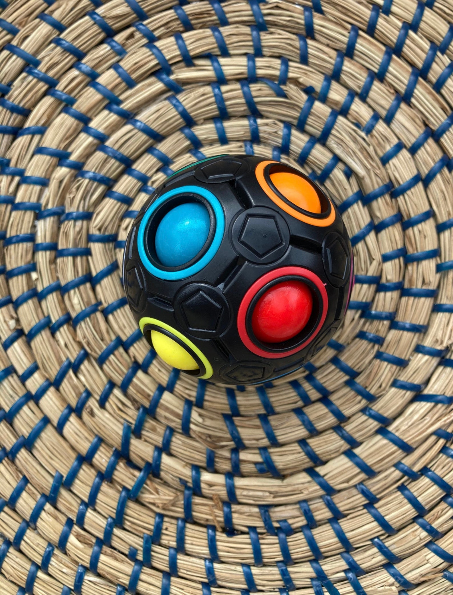 Magic Puzzle Ball Fidget Toy Etsy