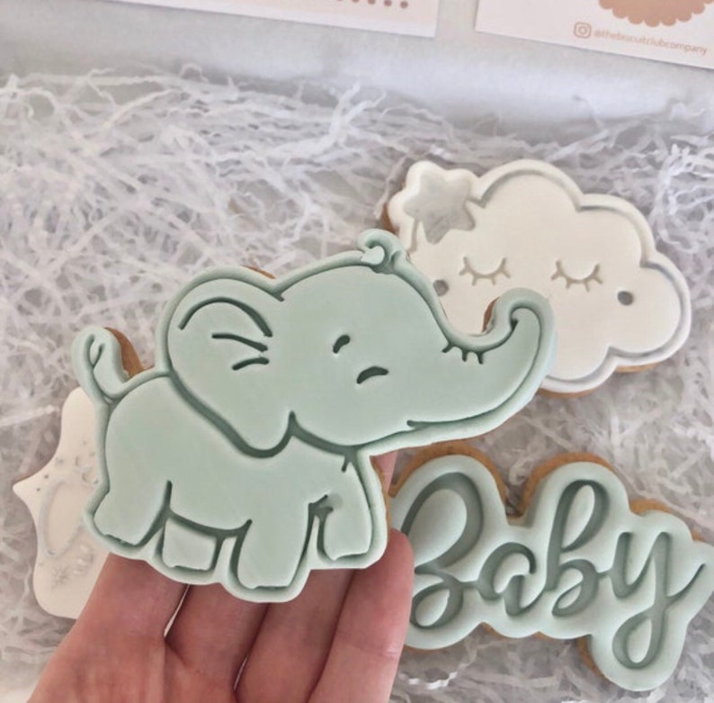 Baby Biscuit box, New baby Cookie, Pregnancy gift , Personalised Biscuits, letterbox biscuits, baby shower, baby congratulations image 8