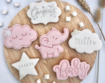 Baby Biscuit box, New baby Cookie, Pregnancy gift , Personalised Biscuits, letterbox biscuits, baby shower, baby congratulations