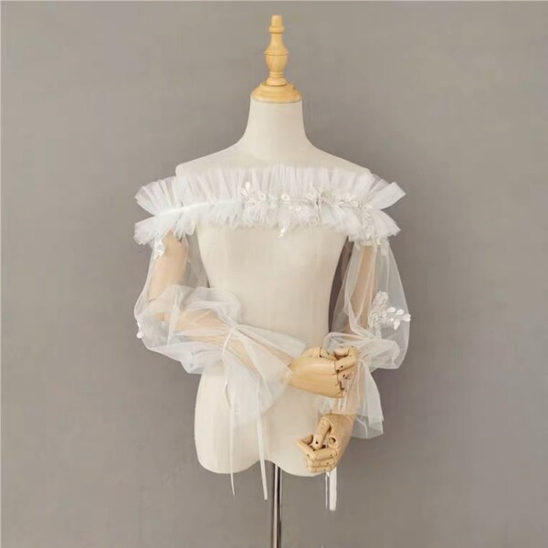 Detachable Sleeves for Wedding Dress Etsy Australia