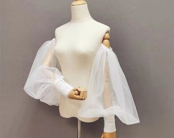 Lace Pleats Wedding Sleeves, Detachable Wedding Sleeves, Bridal Dress Sleeves, Personalized Wedding Sleeve, Wedding Dress Decor