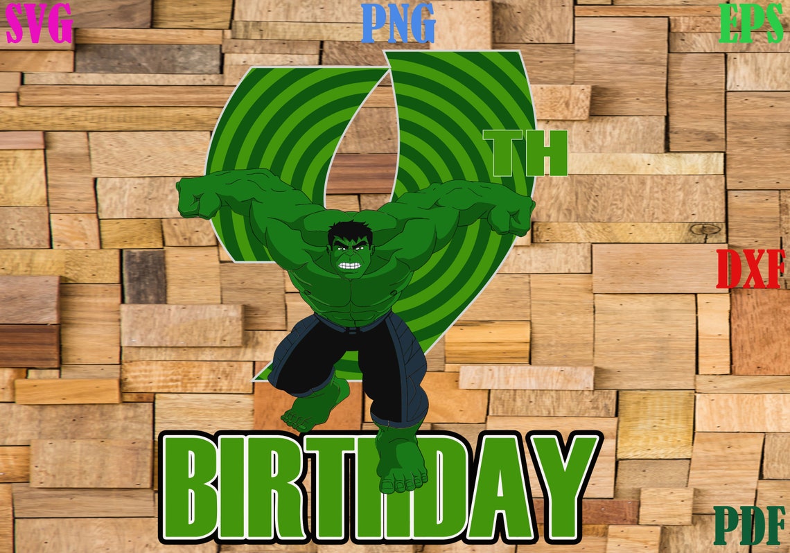 Download Hulk Smash 9th Birthday Marvel Svg Avengers Hulk Svg Hulk | Etsy