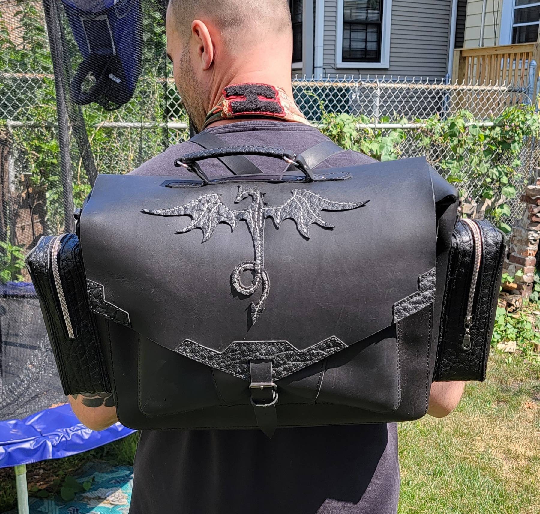 louis vuitto louis vuitton backpack Riley - Upcycled Monogram Full Front 15
