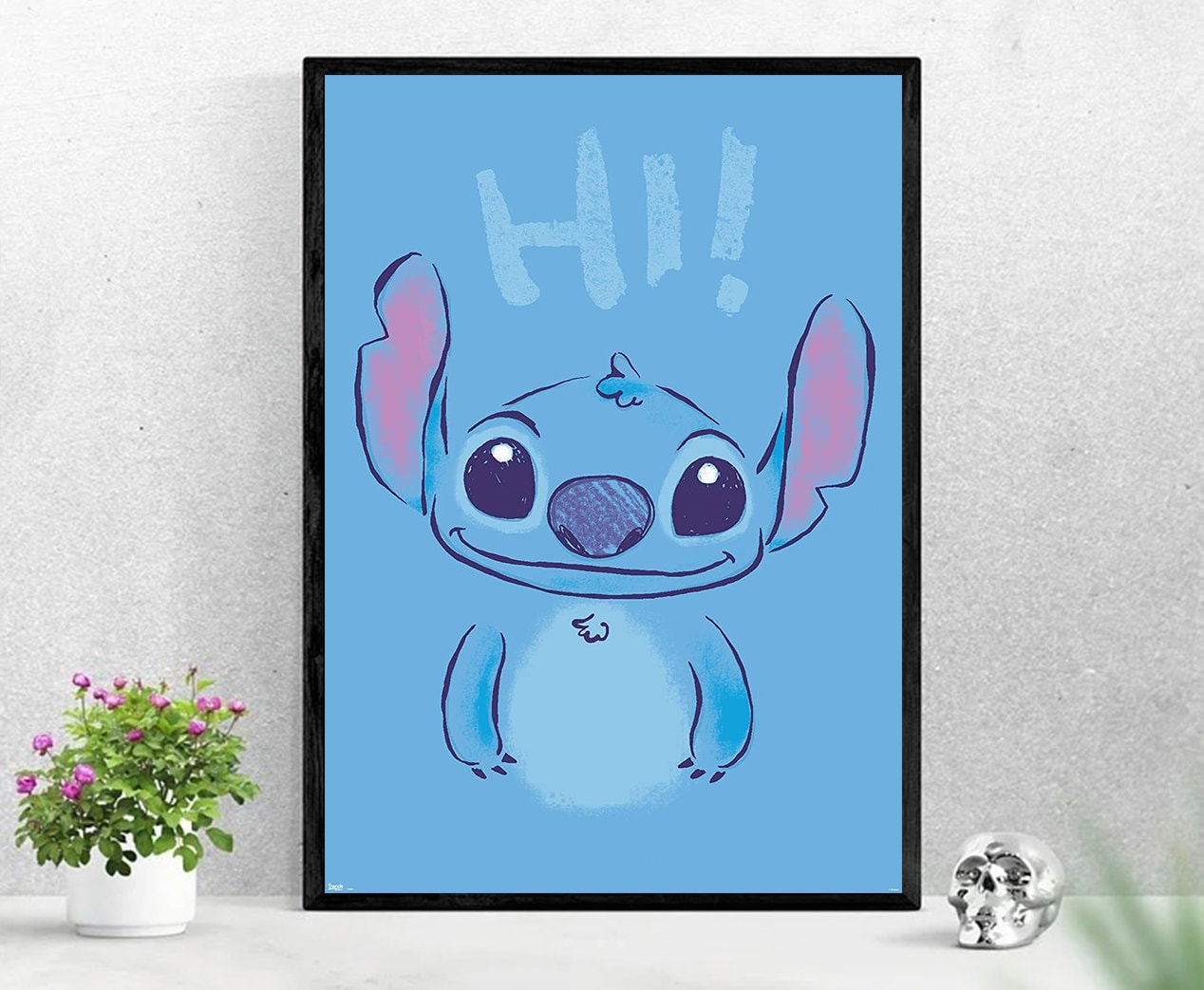 Lilo And Stitch Hi Wall Poster Wall Decor Etsy