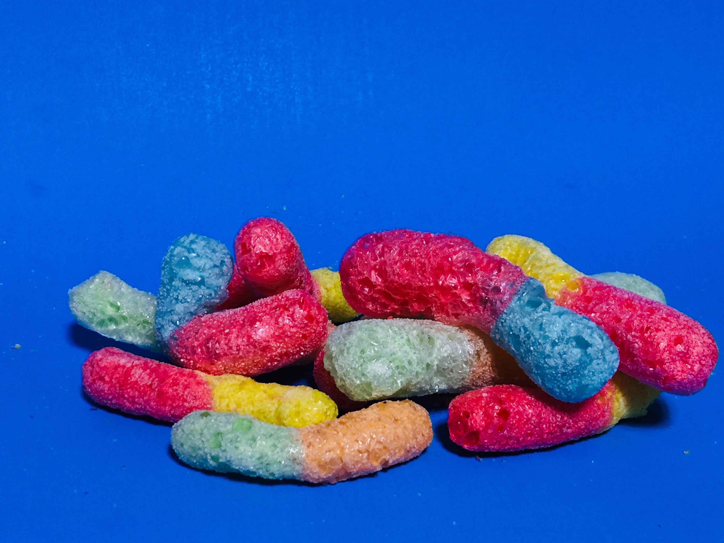 Freeze Dried Sour Gummy Worms Etsy