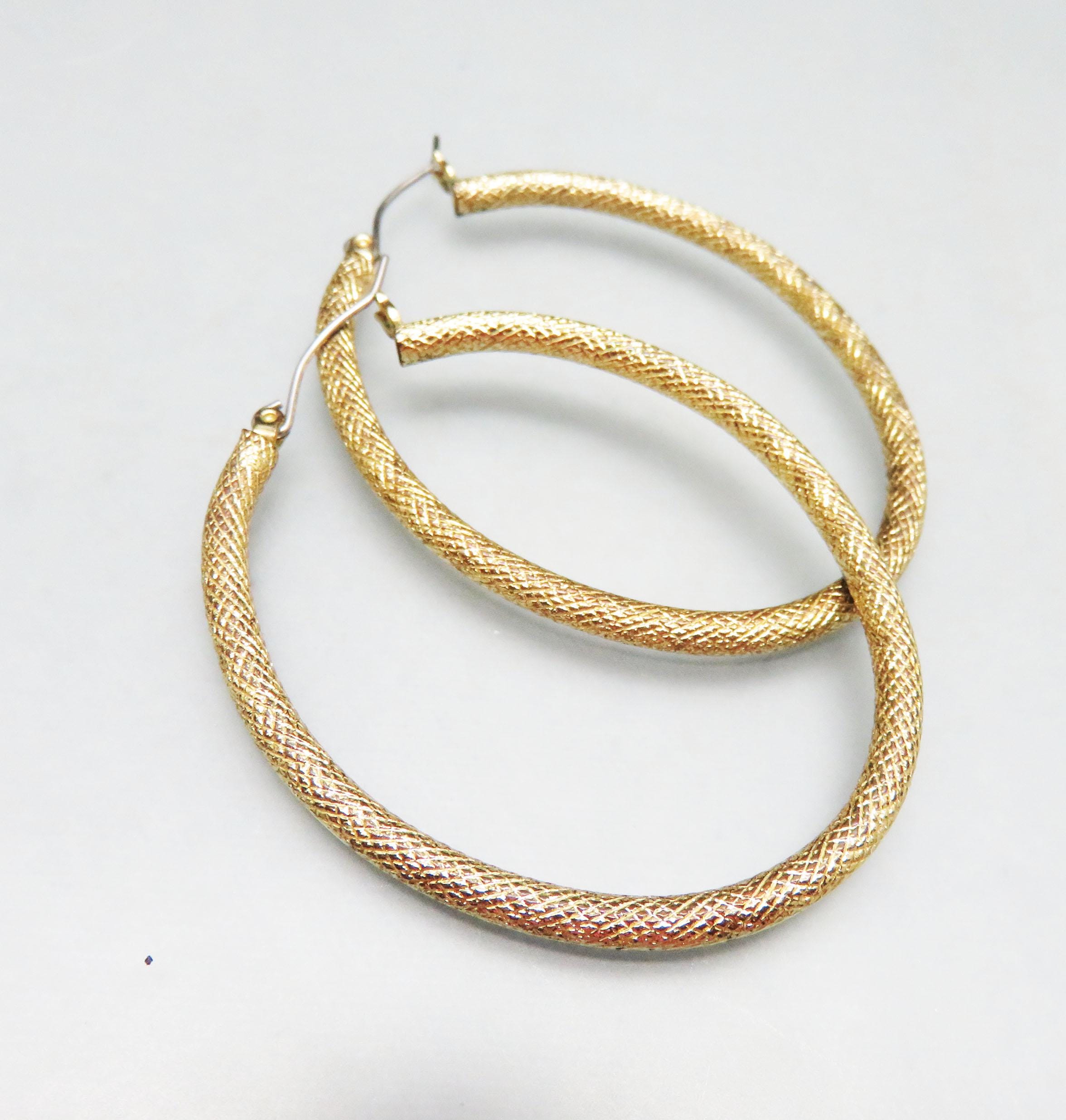 Florentine Hoop Earrings