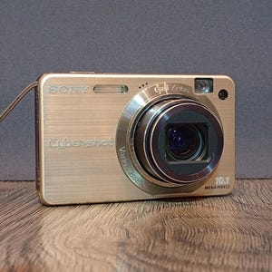 SONY Cyber-shot DSC-W170 ゴールド 動作確認済 Sony Cyber-shot DSC 