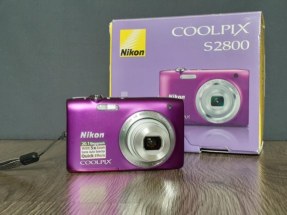 Nikon COOLPIX パープル Nikon COOLPIX S3500 Purple 20.0MP Digital Camera | eBay