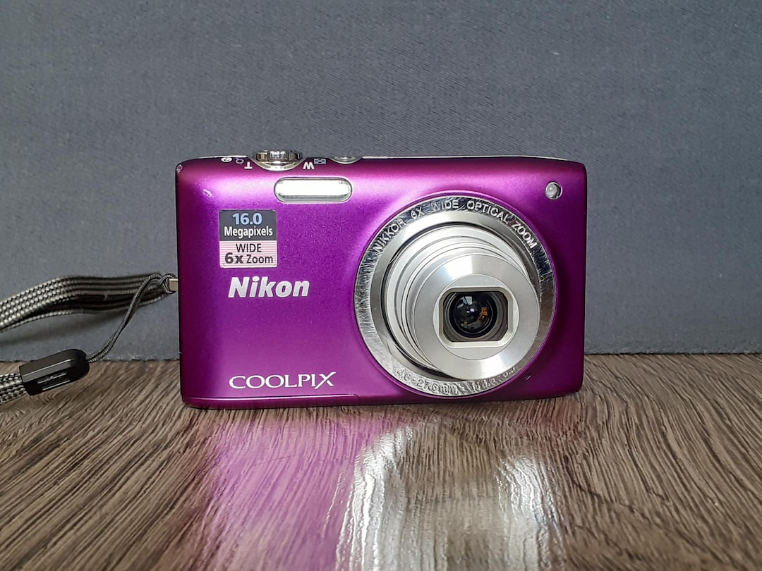 Nikon Coolpix S2700 Purple Compact Digital Camera, Y2K Digital Camera ...