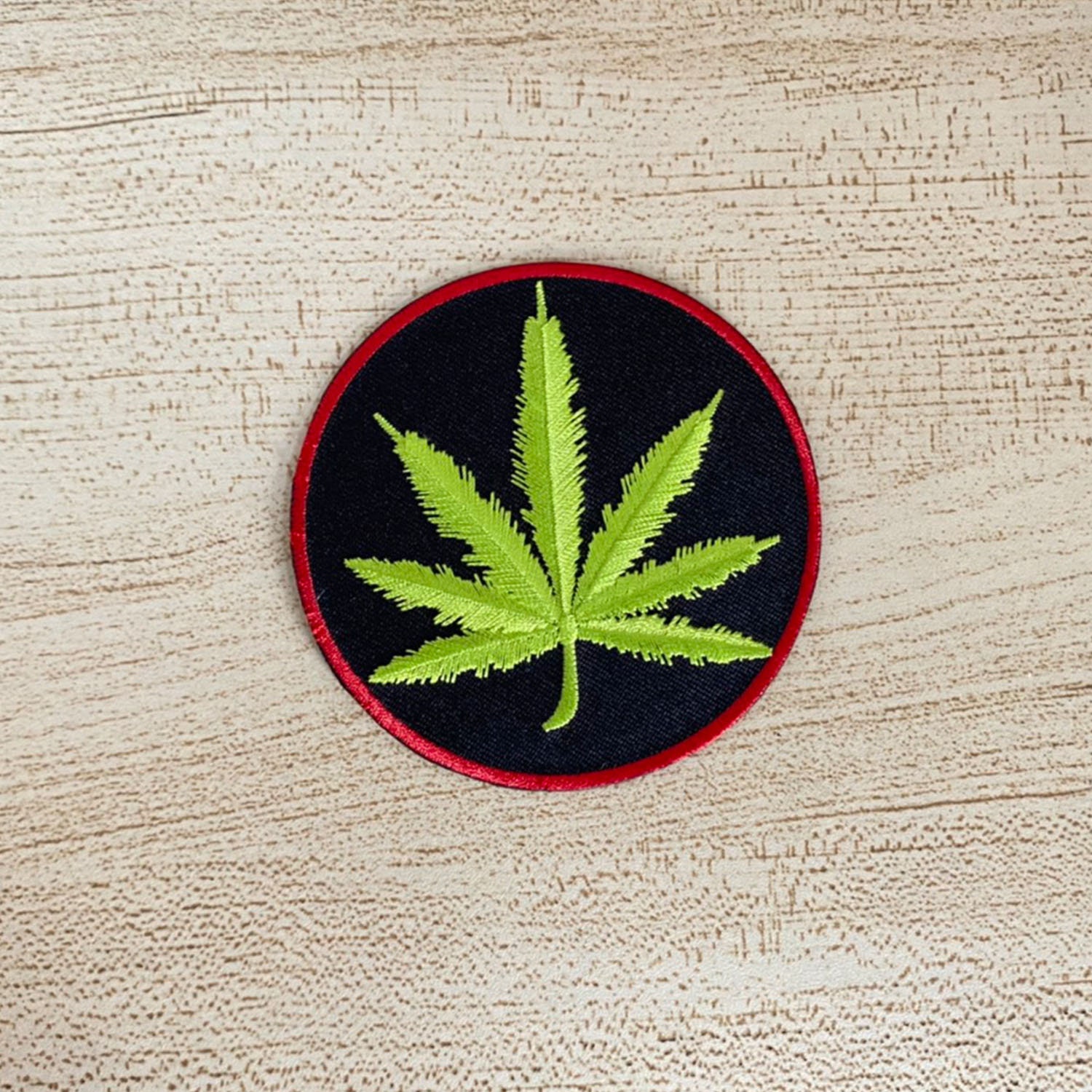 Marijuana leaf Iron On Patch Marijuana leaf Face Patch Gift Etsy