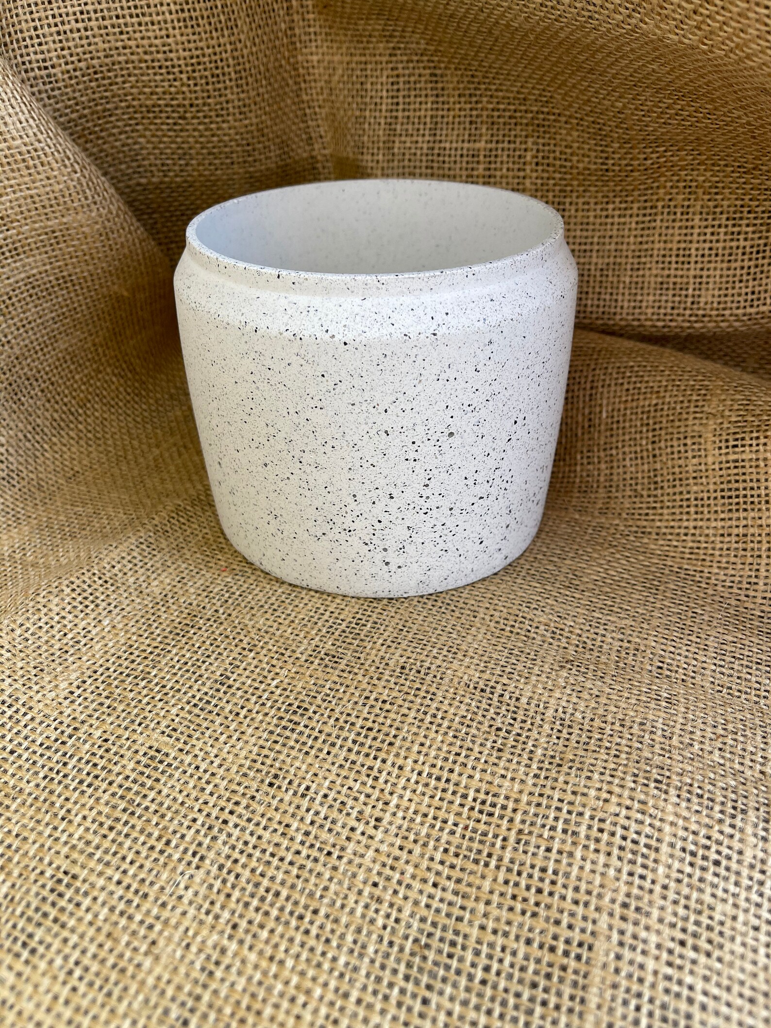 Jesmonite Terrazzo Handmade Plant Pot Custom Order Gift Etsy