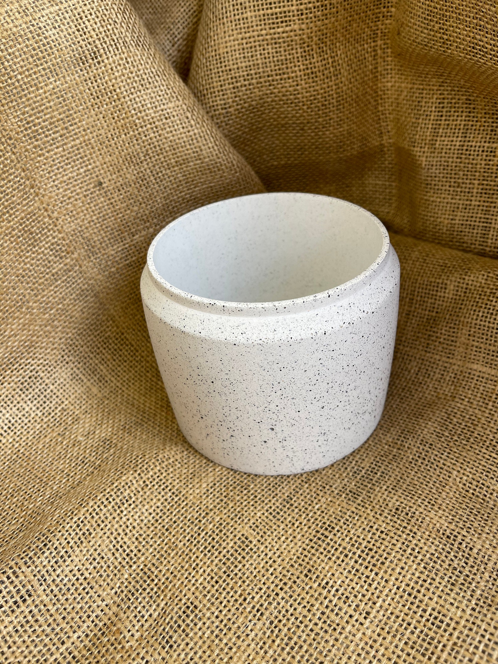 Jesmonite Terrazzo Handmade Plant Pot Custom Order Gift | Etsy