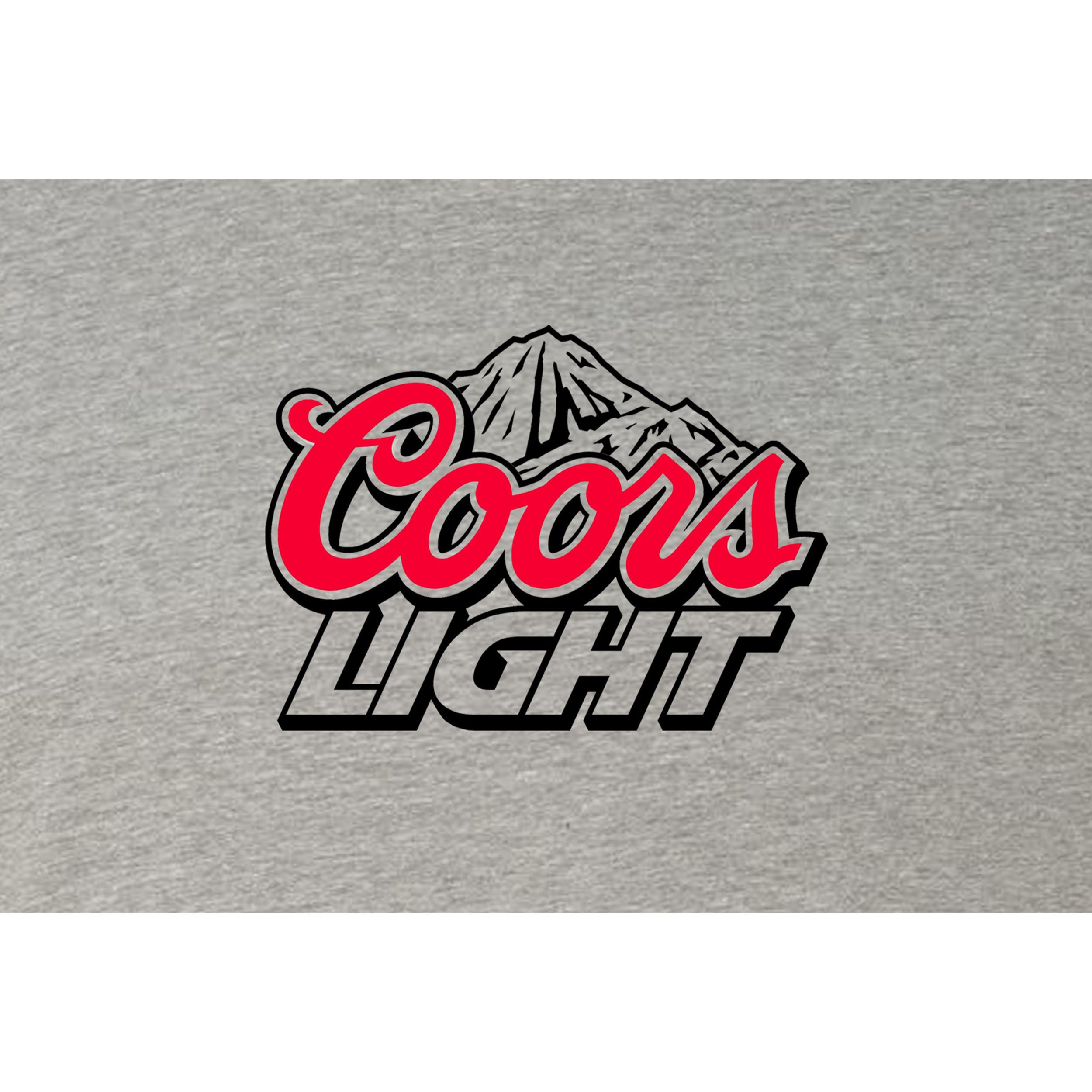 Coors Light Logo Printed TShirt Premium Short Sleeves Unisex Etsy