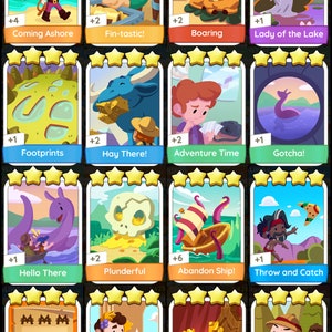 Gotcha! - ¡Vale! - Monopoly GO Stickers/Cards (5 stars)