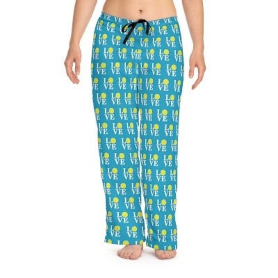 Tennis LOVE Pajama Pants Tennis PJ Pants Tennis Lounge Etsy