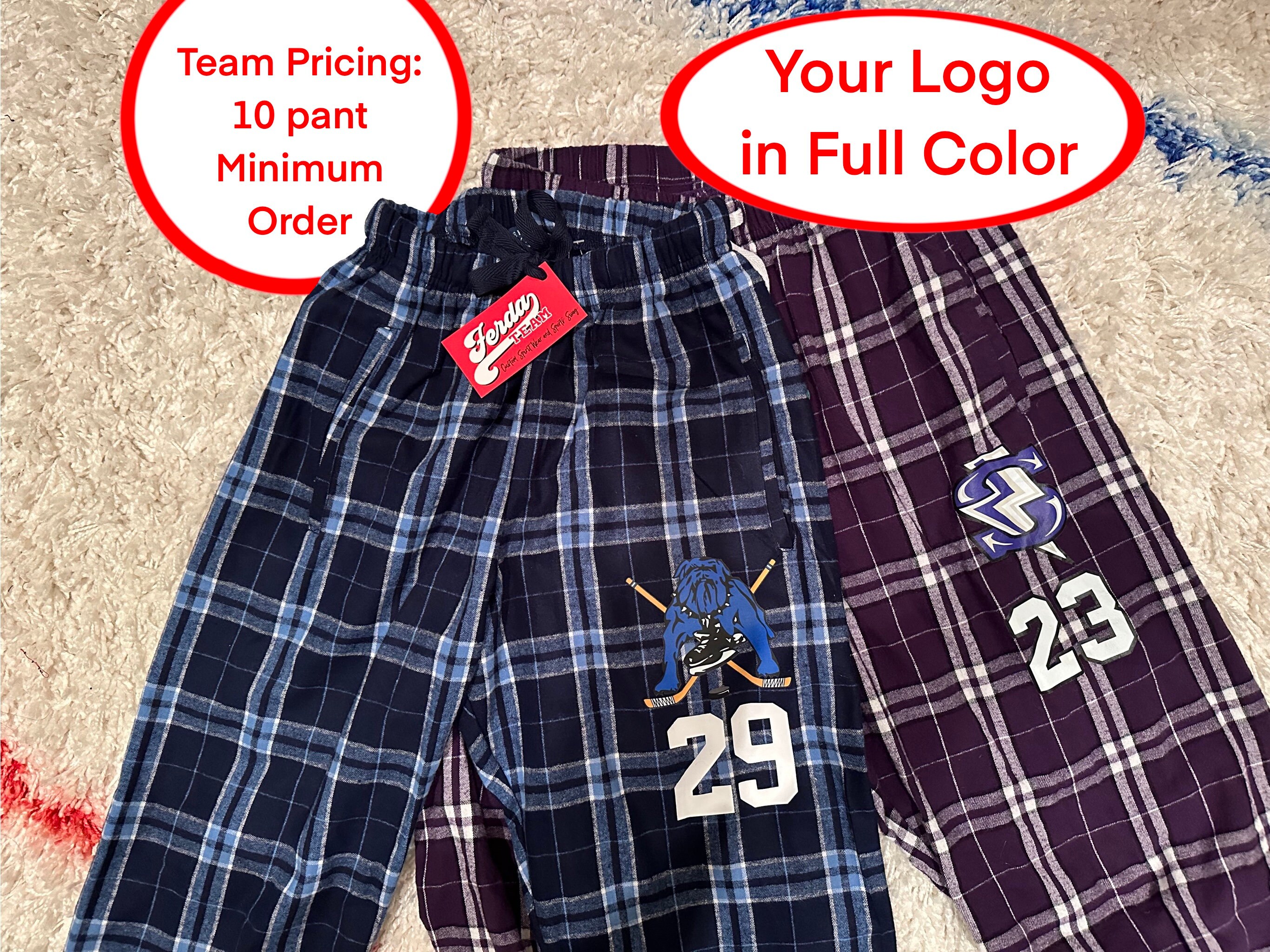 Custom flannel pajama pants hotsell