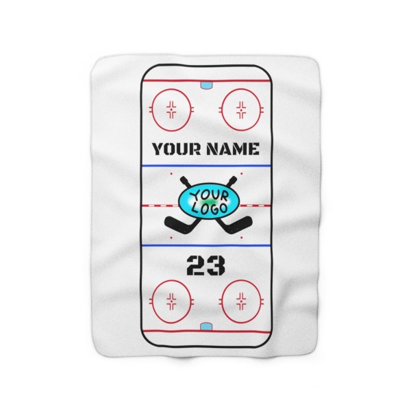 Hockey Blanket Etsy
