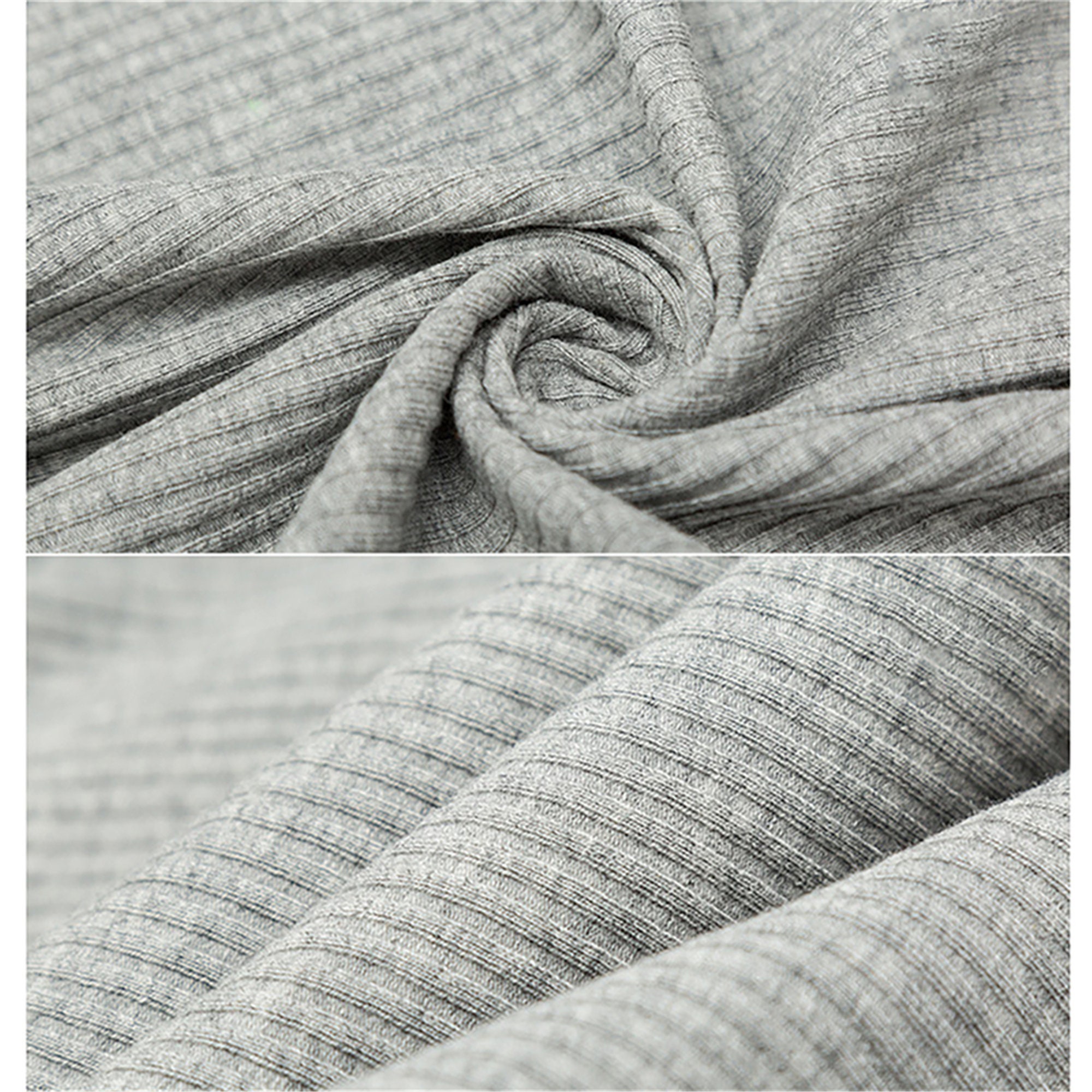 220g Cotton Spandex Elastic Ribbed Fabric Spring Summer Etsy