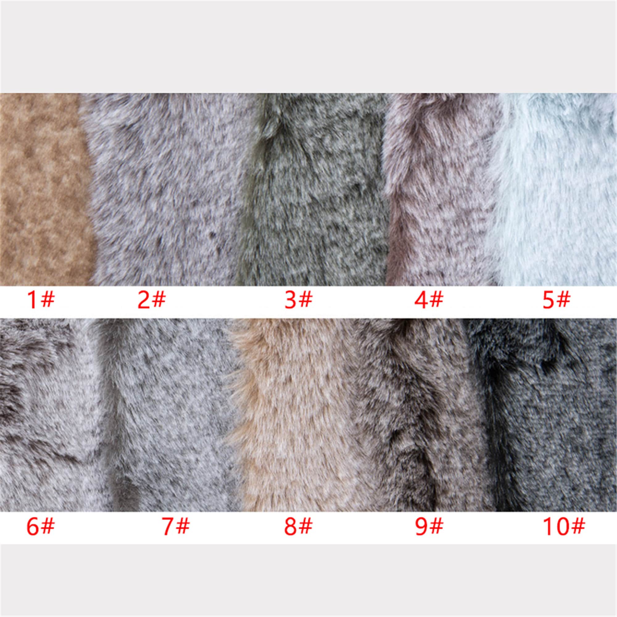 High Quality 1.2cm Thickened Thermal Faux Rabbit Fur Winter Etsy