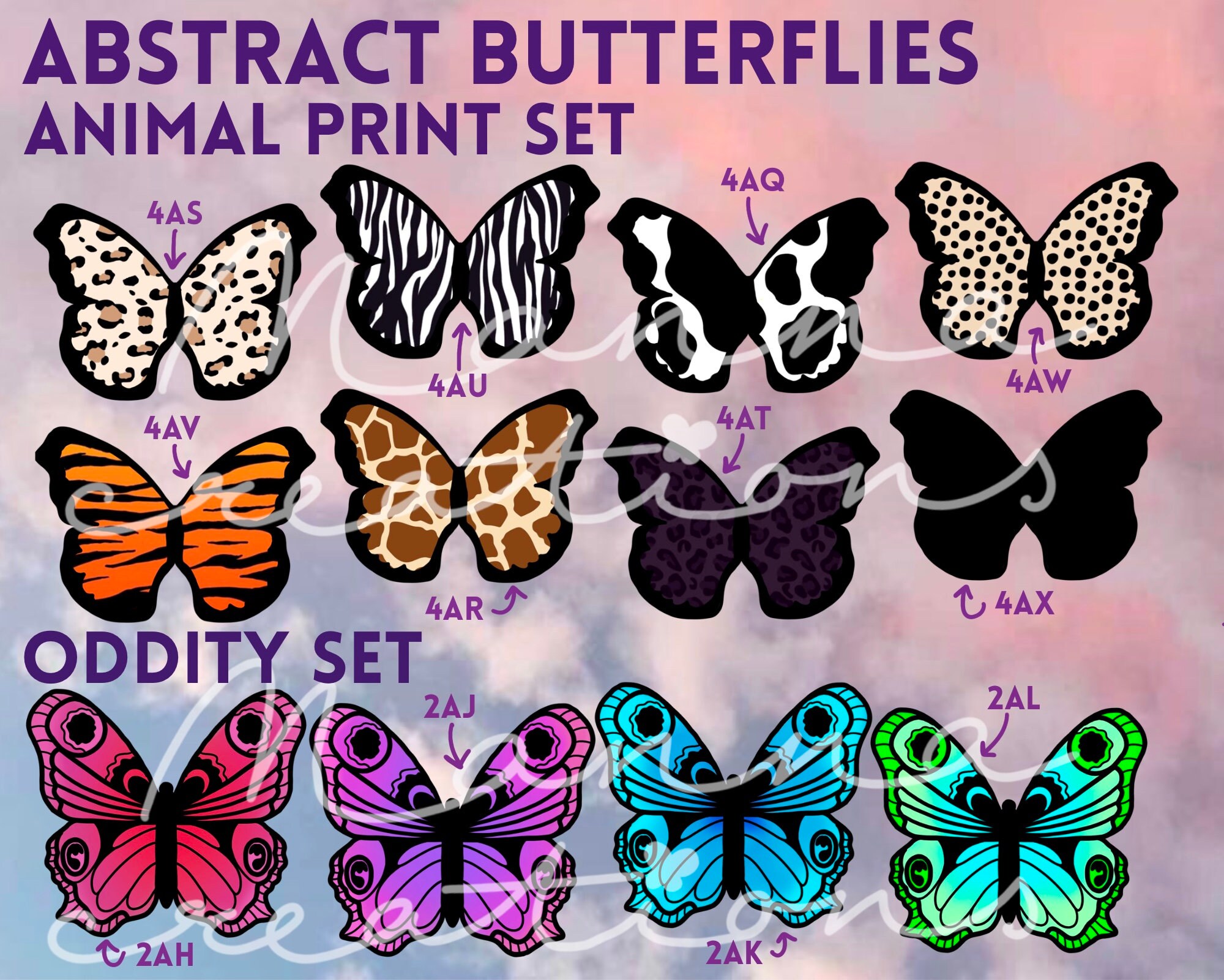 Custom aesthetic hanging butterflies Aesthetic teen vsco Etsy