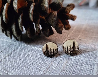 Wooden Forest Studs