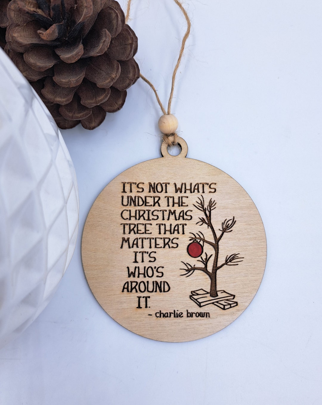 Charlie brown christmas ornament 2025