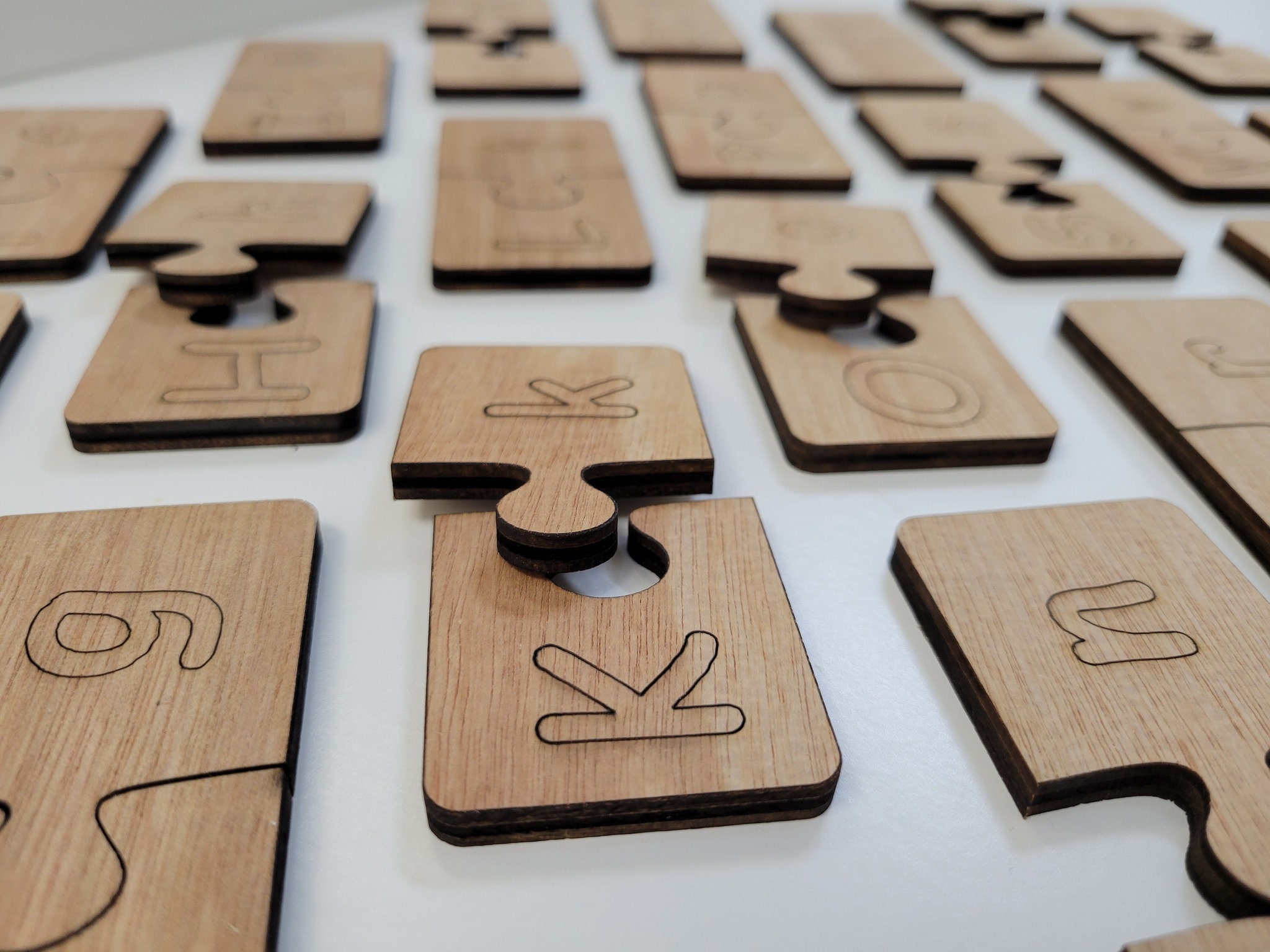 Wooden letters puzzle :: lutini.eu::Shop-warehouse,wholesale