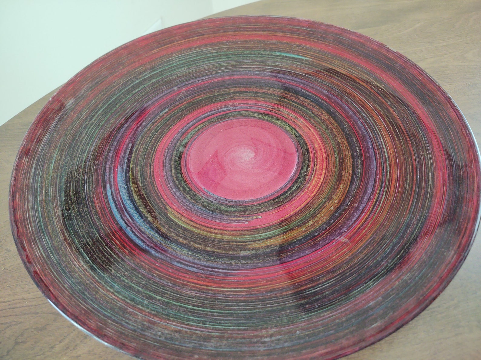 Akcam Handmade Glass Serving Dish Etsy