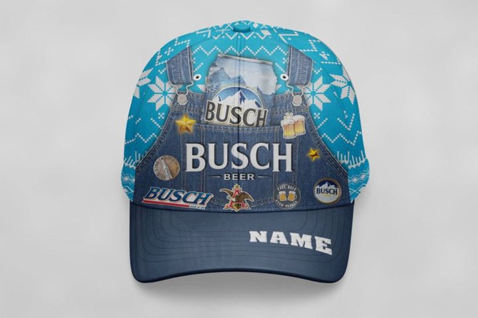 busch light hat vintage