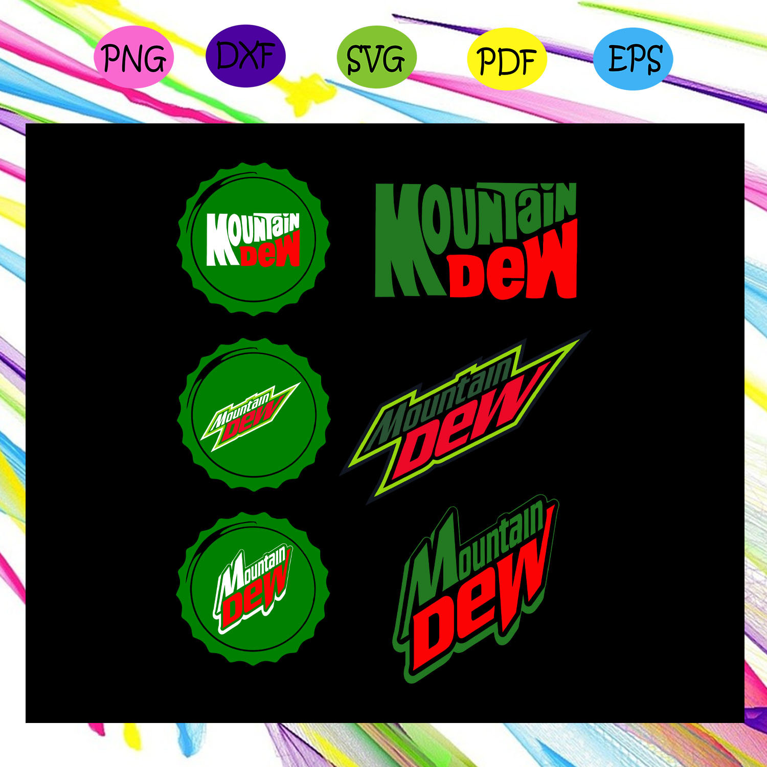 Free Free 350 Mountain Dew Svg SVG PNG EPS DXF File