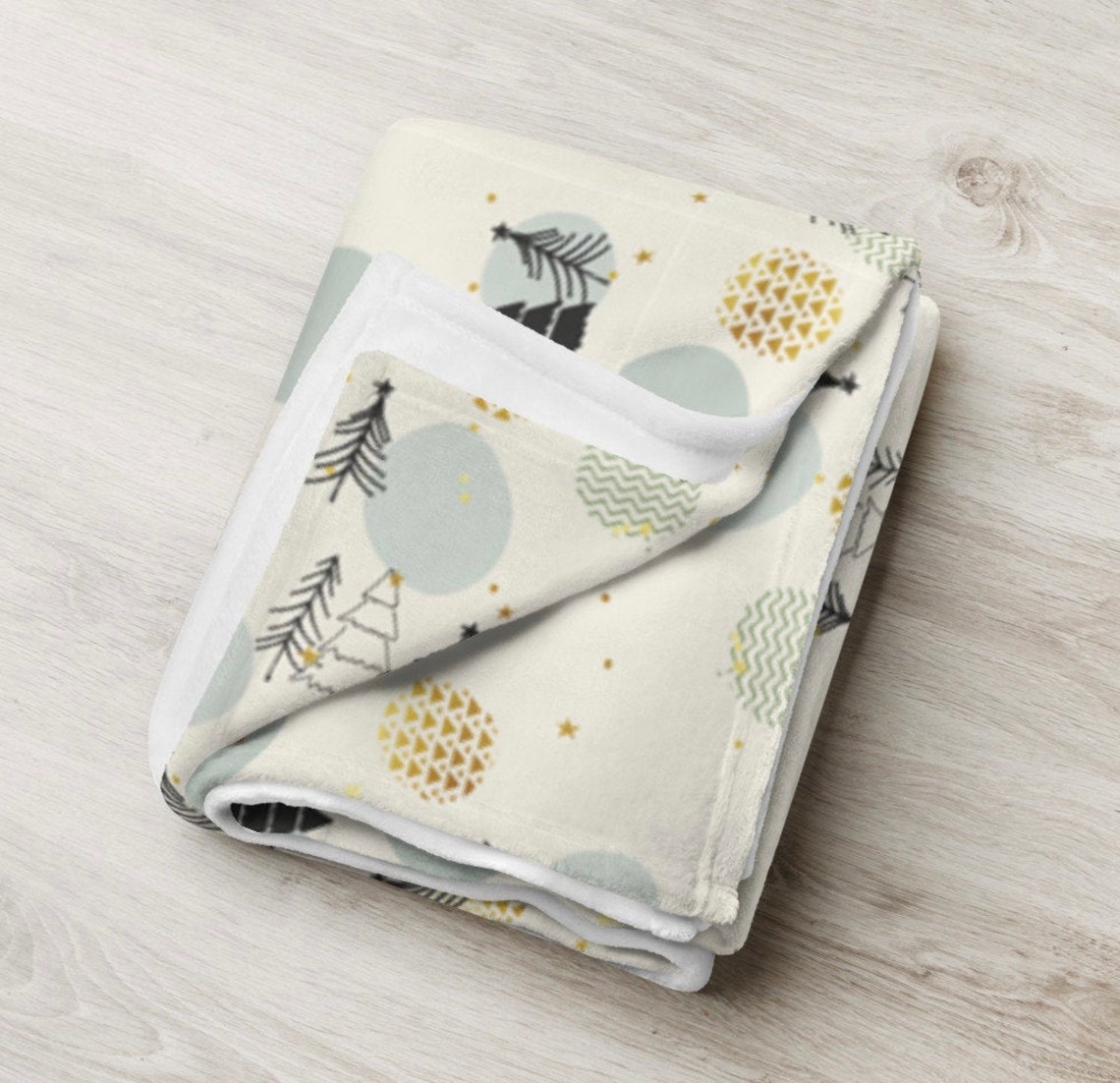 Pine Tree Throw Blanket Autumn Tree Blanket Christmas Tree Etsy