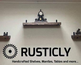 Handrafted Rustic Shelves