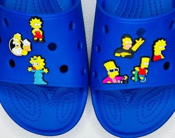Simpsons Croc Charm | TV Show Shoe Charm | Cartoon Character Clog Charm