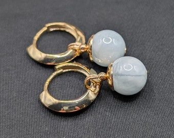 Vegito Style, Dbz-inspired Potara Earrings, Mookaite Jasper