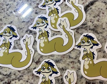Vee Noceda - Basilisk - Vinyl Sticker - the Owl House - Season 3