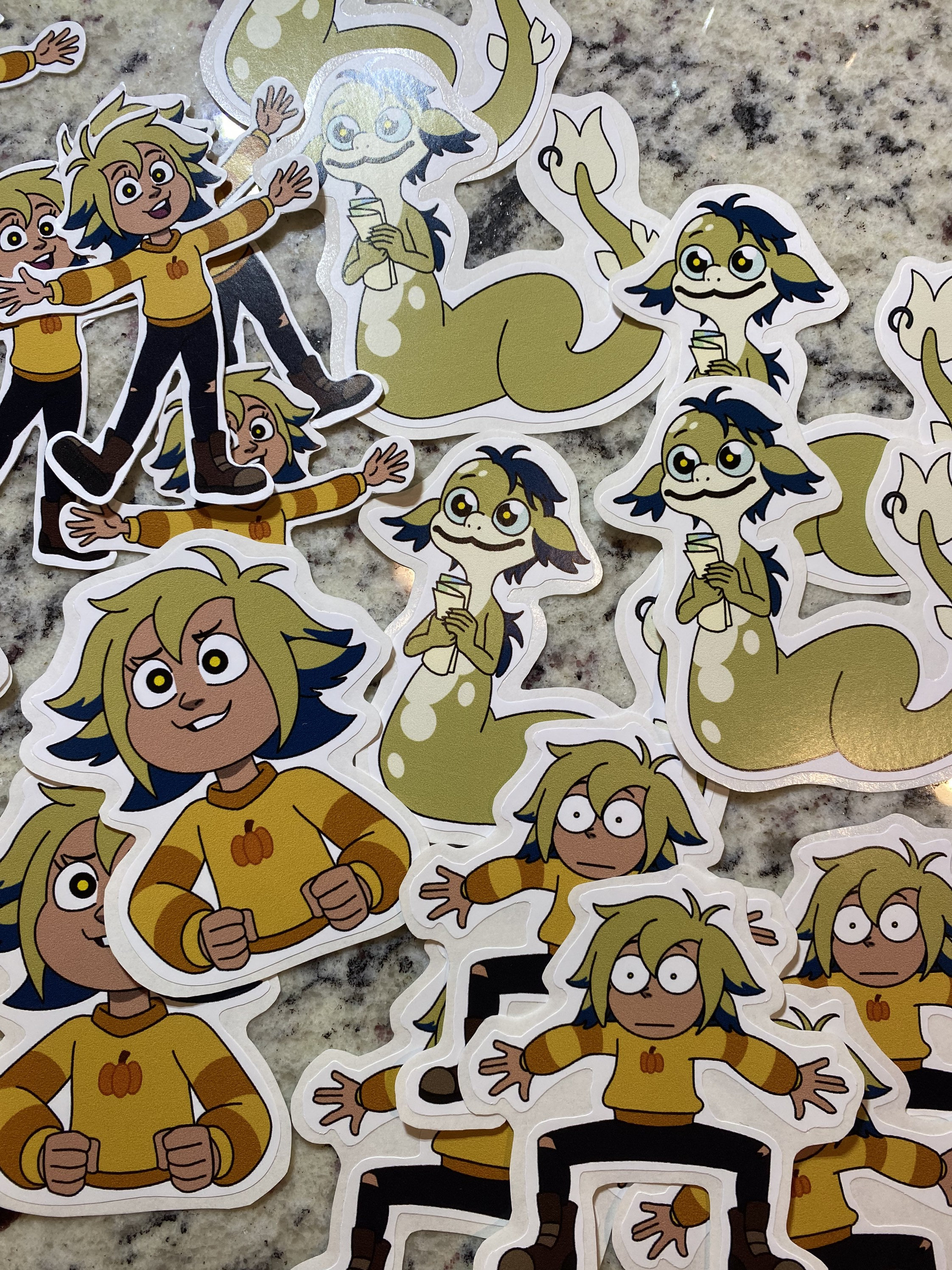 Vee Noceda Basilisk Vinyl Sticker the Owl House Season Etsy