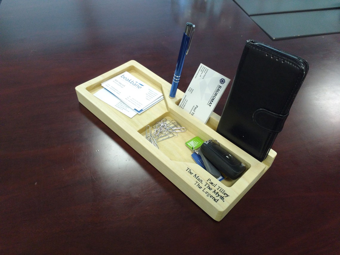 CNC router file for wooden catch all tray. CNC dxf svg vector Etsy