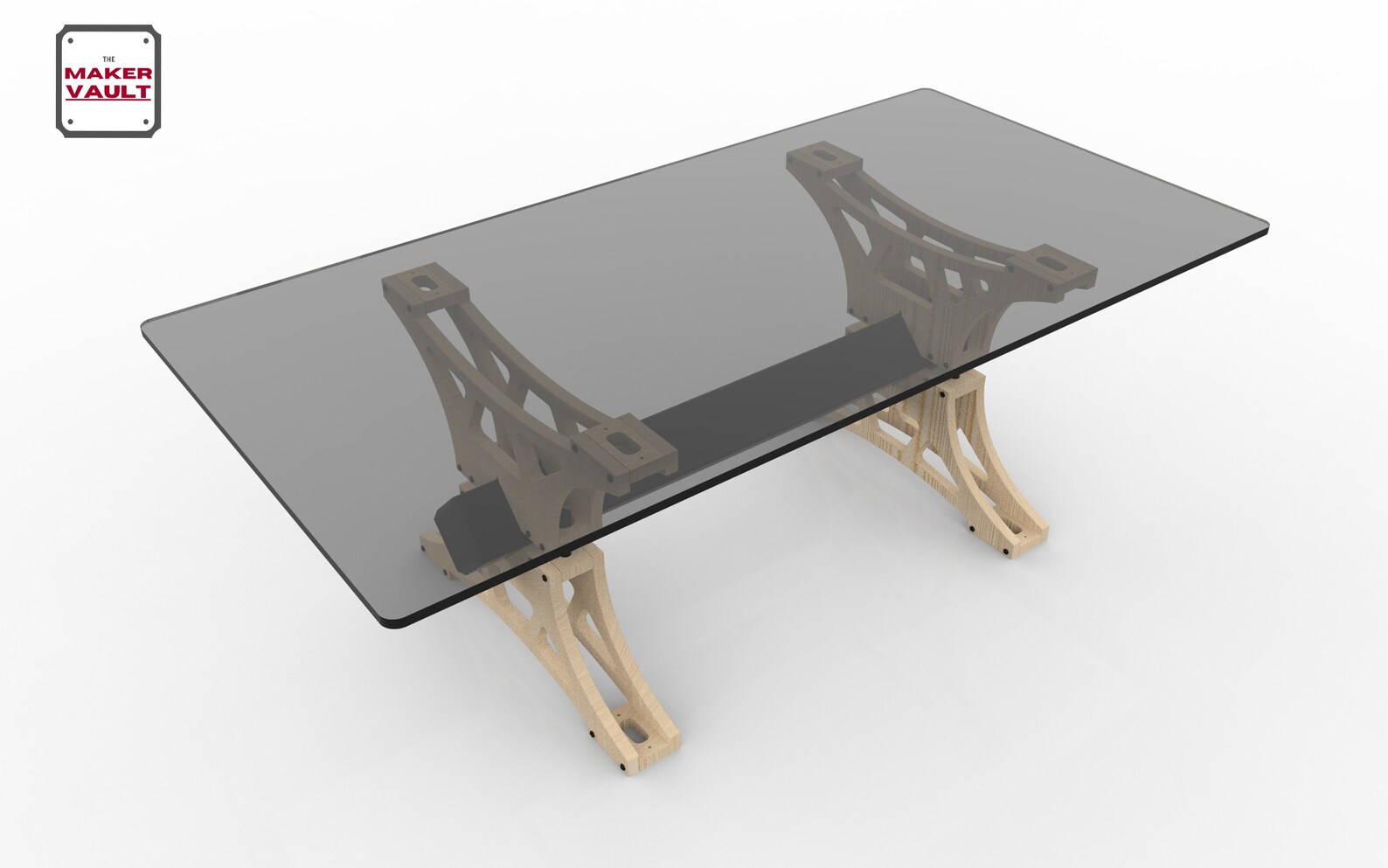 CNC Router Files for Wooden Table Legs Industrial Style. - Etsy