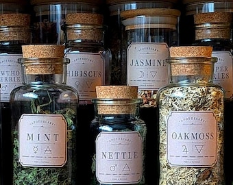 Witch's Apothecary Labels