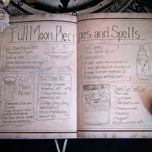 Moon Magic Book of Shadows