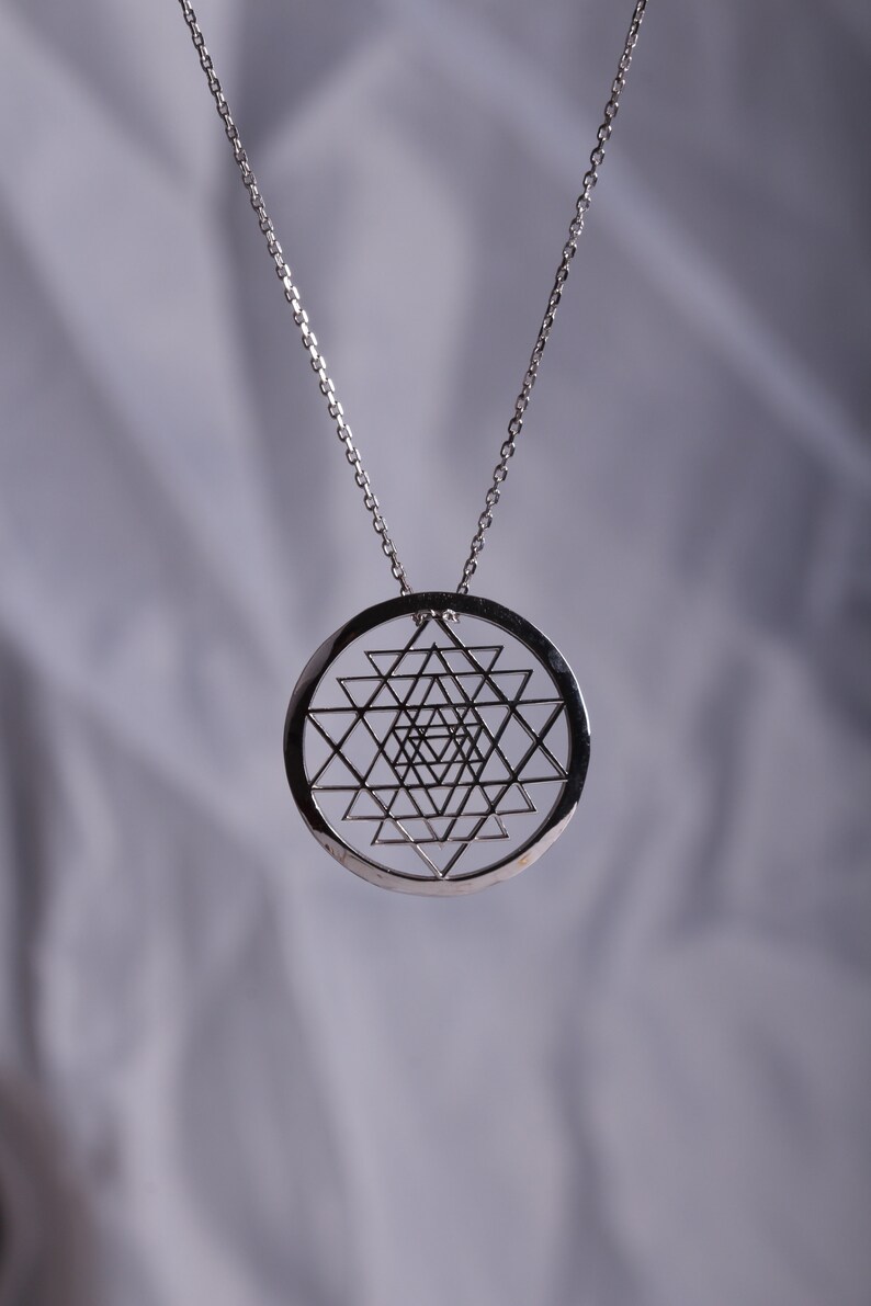 Symbol Necklace in 925 Sterling Silver