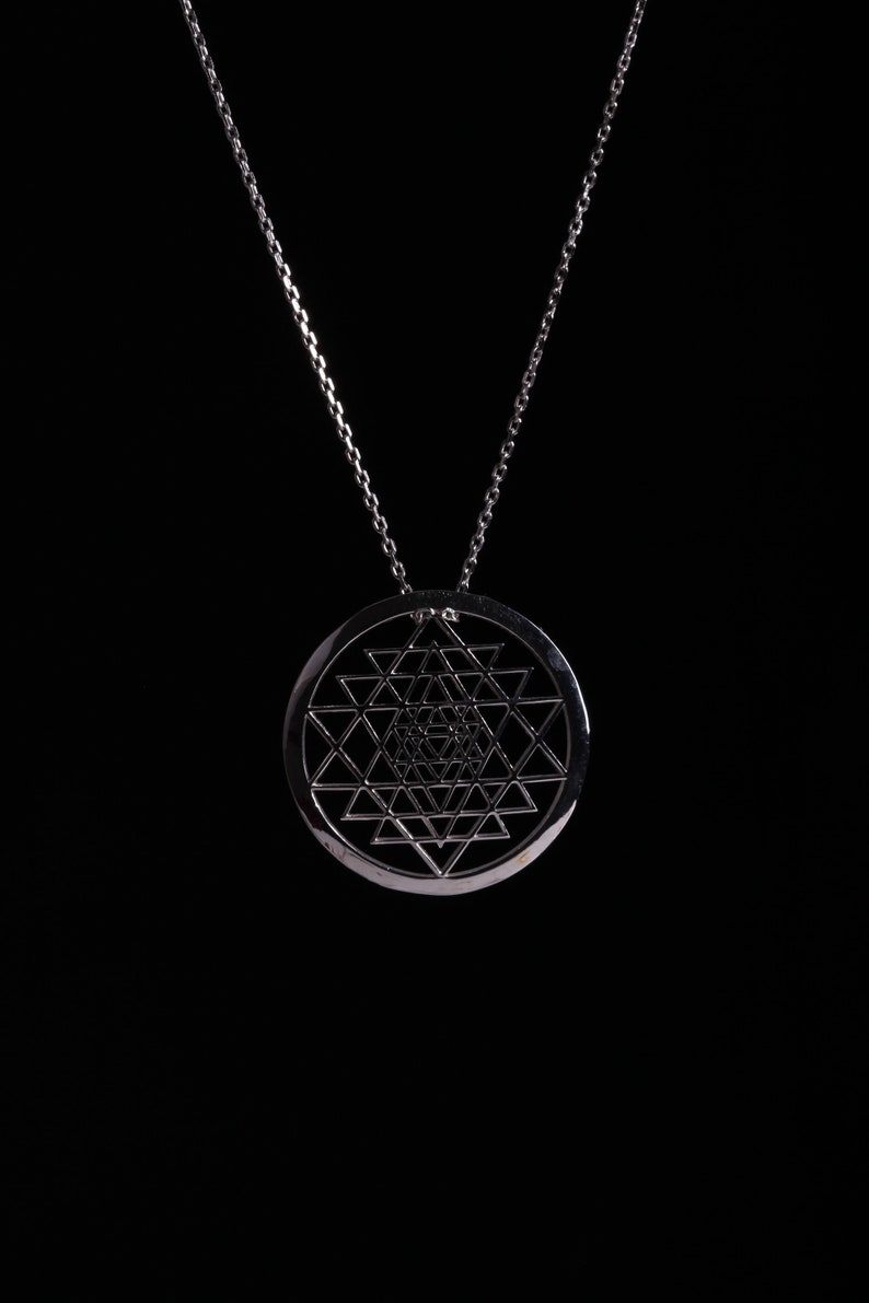 Symbol Necklace in 925 Sterling Silver