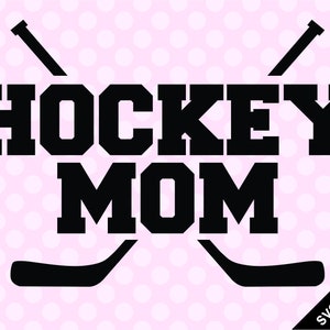 SVG & PNG - Hockey Mom