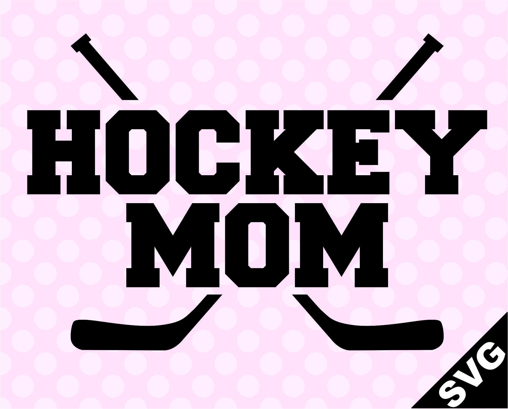 SVG Hockey Mom Etsy