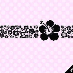 SVG & PNG - Hibiskus II