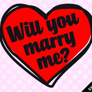 SVG en png: wil je met me trouwen?
